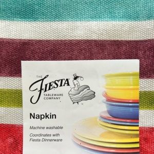 Fiestaware cloth napkins